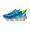 batukai vaikams D.D.Step (Vengrija)  Mėlyni sportiniai LED batai 30-35 d. F61297L