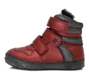 batukai vaikams D.D.Step (Vengrija)  Bordiniai batai su pašiltinimu 31-36 d. 040432BL