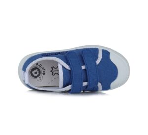 batukai vaikams D.D.Step (Vengrija)  Mėlyni canvas batai 20-25 d. CSB-361A