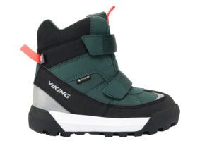 Viking Expower Warm GTX 2V žieminai batai vaikams su GORETEX - Dar Green/Red
