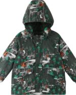 Jackets REIMA Kustavi 5100122A Thyme green  For Kids