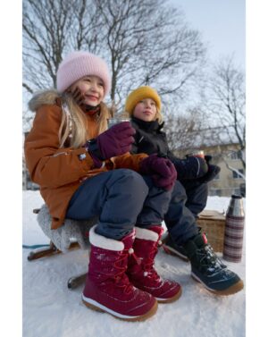 Ankle boots REIMA Myrsky Thyme Green  For Kids