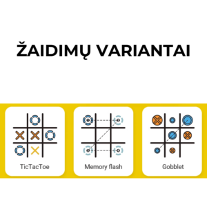 giiker tic tac toe interaktyvi konsole susikaupimui ir atminciai gerinti 4