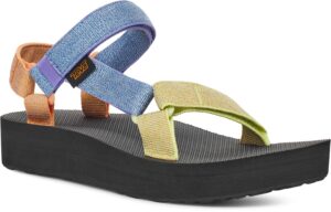 Sandals Teva Midform Universal Women's Metallic Lilac Multi  For Women