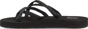 Slippers Teva Olowahu Women's Mix B Black On Black  For Women