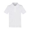 batukai vaikams   Balti POLO marškinėliai trumpomis rankovėmis 128-152 d.