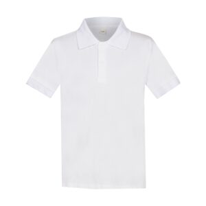 batukai vaikams   Balti POLO marškinėliai trumpomis rankovėmis 158-182 d.