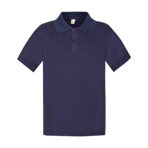 batukai vaikams   Tamsiai mėlyni POLO marškinėliai trumpomis rankovėmis 128-152 d.