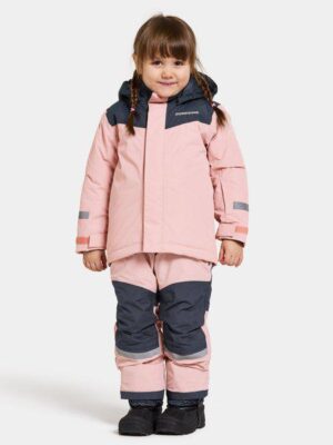 Didriksons žieminis 2-jų dalių kombinezonas – SKARE KIDS SET Dusty pink