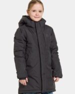 Didriksons žieminė striukė PORFYR KIDS PARKA - Black