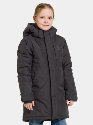 Didriksons žieminė striukė PORFYR KIDS PARKA - Black