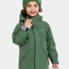 Didriksons žieminė striukė TUNDRAN KIDS PARKAS - Pine Green