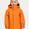 Didriksons žieminė striukė TUNDRAN KIDS PARKAS - Orange Jam