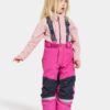 Didriksons pašiltintos neperšlampamos kelnės IDRE KIDS PANTS 6 su augimo funkcija - Plastic Pink