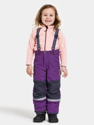 Didriksons pašiltintos neperšlampamos kelnės IDRE KIDS PANTS 6 su augimo funkcija - Royal Purple