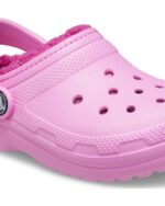 Clogs Crocs™ Classic Lined Clog Kid's 207009 Taffy Pink  For Kids