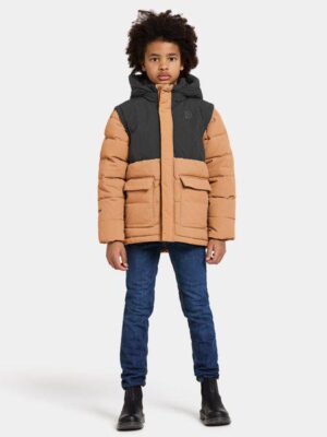 Didriksons žieminė striukė GRANITE KIDS JKT - Almond Brown