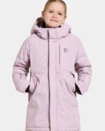 Didriksons žieminė striukė PORFYR KIDS PARKA - Dusty lilac