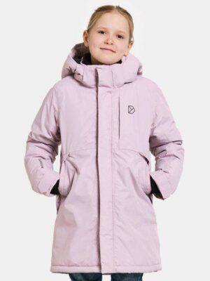 Didriksons žieminė striukė PORFYR KIDS PARKA - Dusty lilac