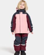 Didriksons žieminė striukė NEPTUN KIDS JKT 3 - Dusty pink