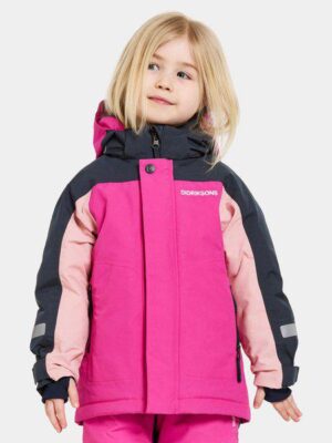 Didriksons žieminė striukė NEPTUN KIDS JKT 3 - Plastic Pink