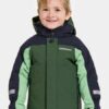 Didriksons žieminė striukė NEPTUN KIDS JKT 3 - Pine Green