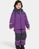 Didriksons žieminis 2-jų dalių kombinezonas - SKARE KIDS SET Royal Purple