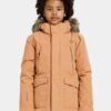 Didriksons žieminė striukė su augimo funkcija - Oxid Kids' Parka - Almond Brown