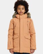 Didriksons žieminė striukė su augimo funkcija - Oxid Kids' Parka - Almond Brown