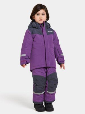 Didriksons žieminis 2-jų dalių kombinezonas - SKARE KIDS SET Royal Purple