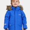 Didriksons žieminė striukė su augimo funkcija BJÄRVEN KIDS PARKA 3 - Caribbean blue