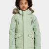 Didriksons žieminė striukė su augimo funkcija - Oxid Kids' Parka - Light Moss