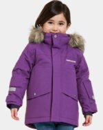 Didriksons žieminė striukė su augimo funkcija BJÄRVEN KIDS PARKA 3 - Royal Purple