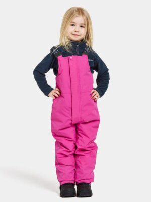 Didriksons pašiltintos kelnės su augimo funkcija TARFALA KIDS PANTS 7 - Plastic Pink