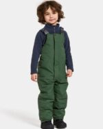 Didriksons pašiltintos kelnės su augimo funkcija TARFALA KIDS PANTS 7 - Pine Green