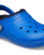 Clogs Crocs™ Classic Lined Clog Kid's Blue Bolt  For Kids