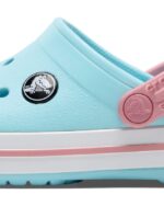 Clogs Crocs™ Crocband Clog Kid's Ice Blue/White  For Kids