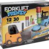 edukaciniai zaislai. Lavinamieji zaislai. FatBrainToys . Loginis stalo žaidimas - Forklift Frenzy