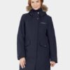 Didriksons neperšlampanti moteriška žieminė striukė ERIKA WNS PARKA 3 - Dark Night Blue (išankstinis užsakymas)