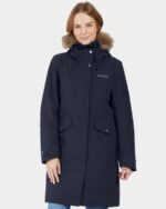 Didriksons neperšlampanti moteriška žieminė striukė ERIKA WNS PARKA 3 - Dark Night Blue (išankstinis užsakymas)