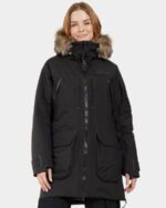 Didriksons moteriška žieminė striukė CERES WNS PARKA 2 - Black (išankstinis užsakymas)