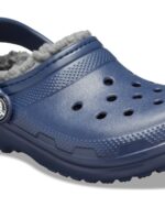 Clogs Crocs™ Classic Lined Clog Kid's 207009 Navy/Charcoal  For Kids