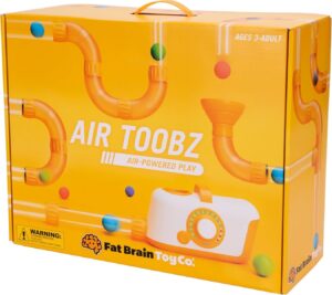 edukaciniai zaislai. Lavinamieji zaislai. FatBrainToys . Oro slėgio žaidimas-konstruktorius Air Toobz