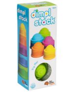 edukaciniai zaislai. Lavinamieji zaislai. FatBrainToys . Sensorinis žaislas „Dimpl Stack“