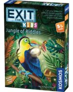 edukaciniai zaislai. Lavinamieji zaislai. KOSMOS . EXIT Kids mokslinis žaidimas vaikams „Jungle of Riddles“