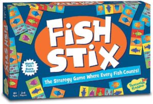 edukaciniai zaislai. Lavinamieji zaislai. Mindware . Stalo žaidimas „Fish Stix“