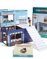 edukaciniai zaislai. Lavinamieji zaislai. Mindware . Wonderhood kūrybinis žaidimas „Corner Shops“