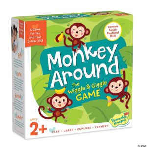 edukaciniai zaislai. Lavinamieji zaislai. Mindware . Aktyvus žaidimas „Monkey around“