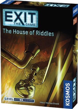 edukaciniai zaislai. Lavinamieji zaislai. KOSMOS . EXIT mokslinis žaidimas „The House of Riddles“